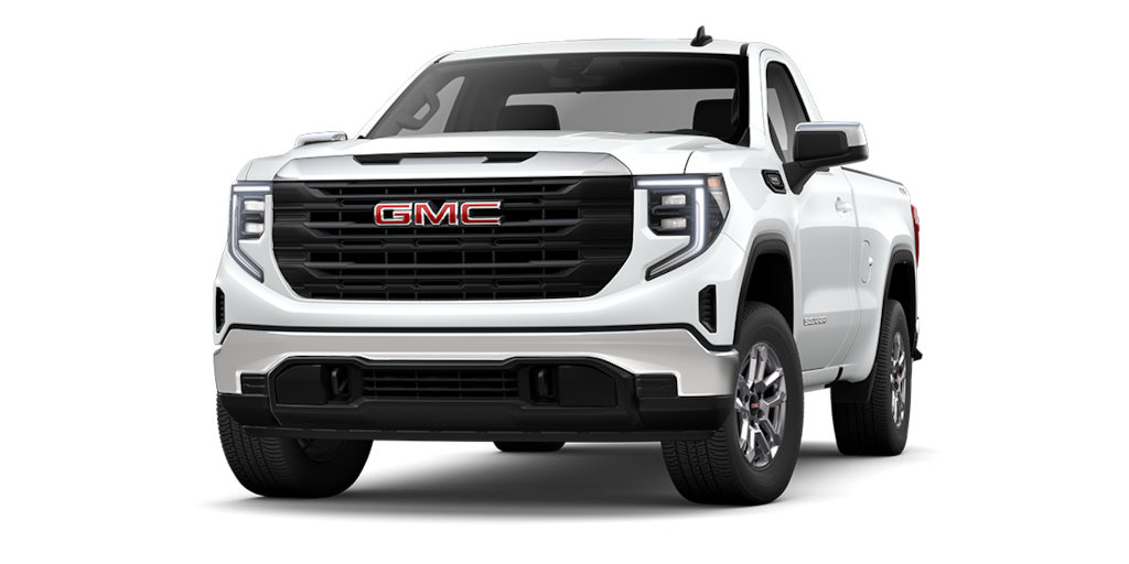 GMC Sierra 2026 versión Regular Cab color Summit White