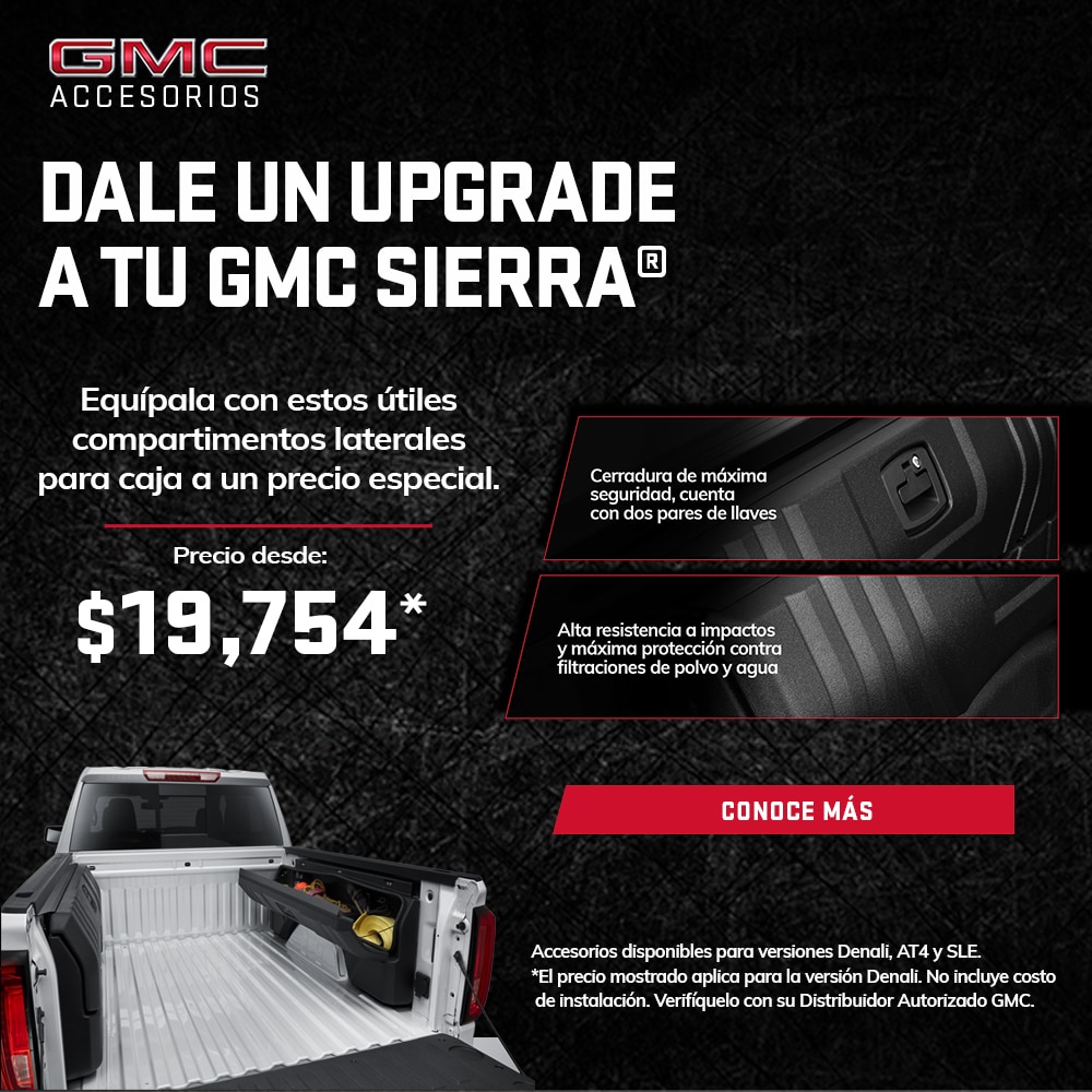 Estrena accesorios GMC